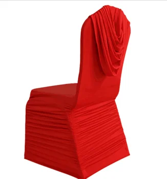 Banquet Universal Regular Red Elastic Spandex Polyester Chair Covers