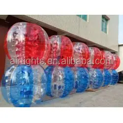 1.7m body bubble ball big adult inflatable TPU bumper soccer ball sale