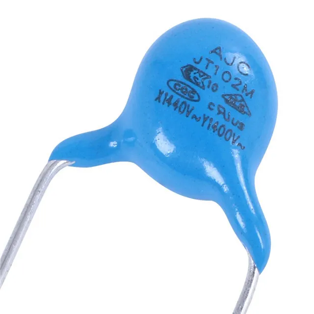 KNSCHA Round Blue color 221k 2kv High Voltage Ceramic Disc Capacitors for Audio equipments