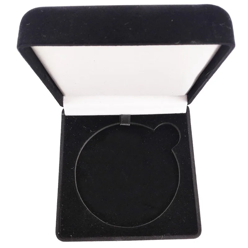 Velvet Box for Medal Cheap Factory Price Black Medal Box