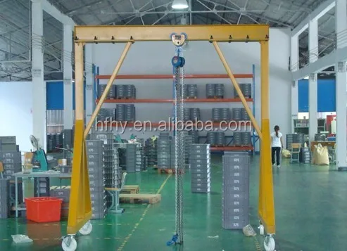 
Китайский производитель каркаса портативный мини/маленький козловой кран 1000 кг для продажи сертификат ce 