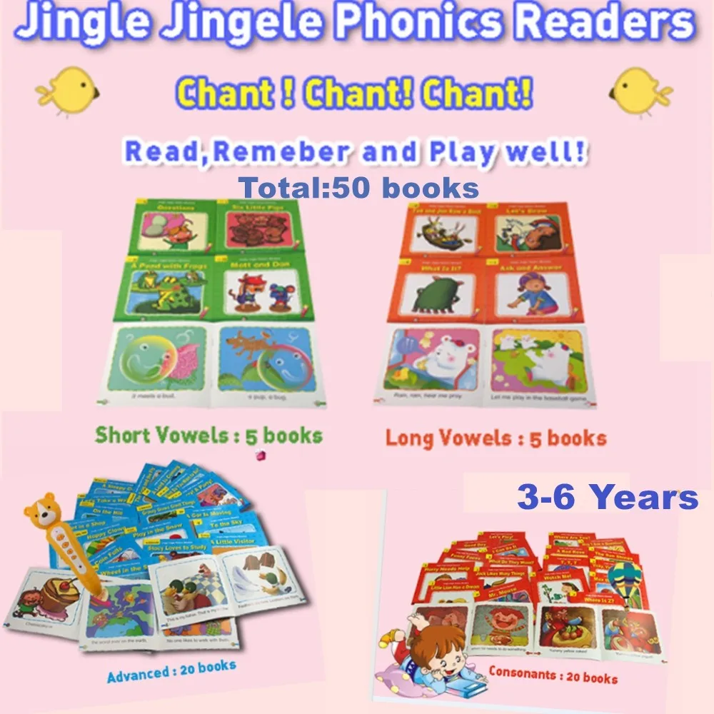 Kids Learning English Phonics Audio Books Jingle Jingle Phonics Talking