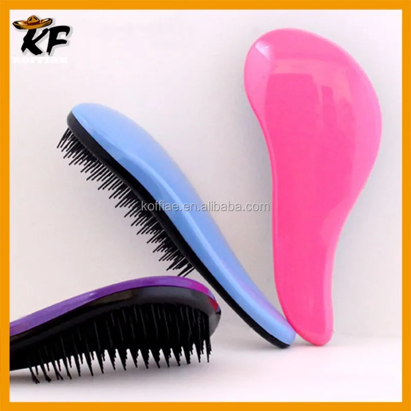 2015 завод запутывает свободно detangle щетка для волос клубок