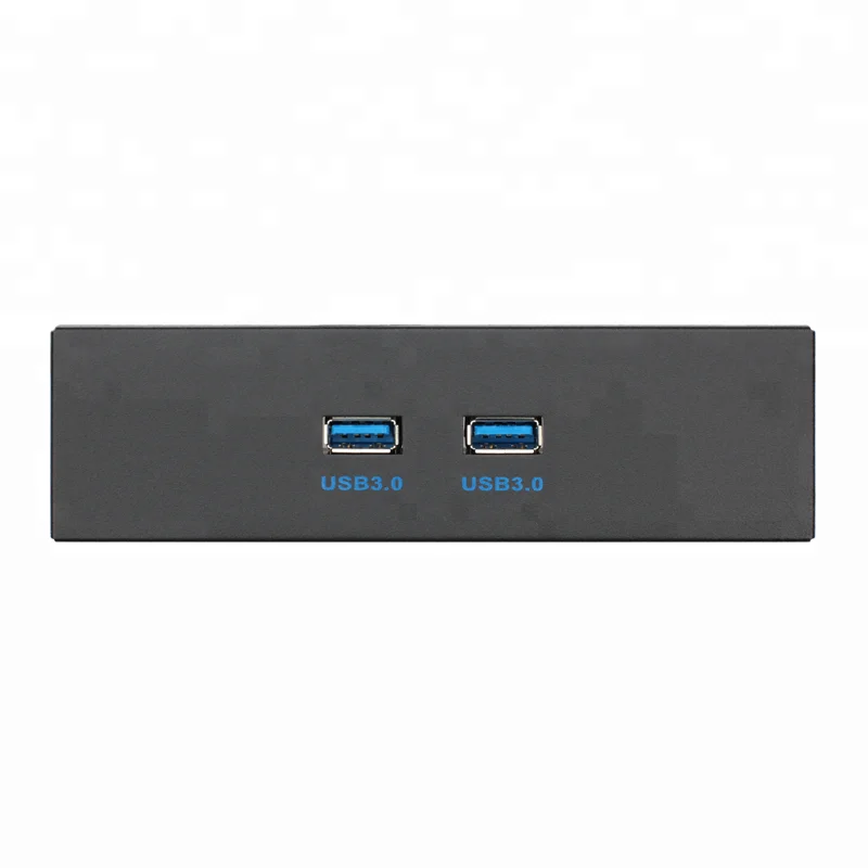 Ult-unite 5,25 дюйма, 2 порта USB 3,0, передняя панель для корпуса компьютера, CD ROM, расширение привода