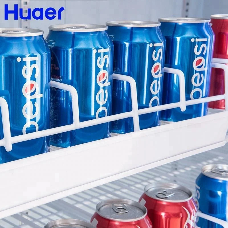 Convenience Store Beverage Cooler Refrigerator Upright Glass Door Chiller
