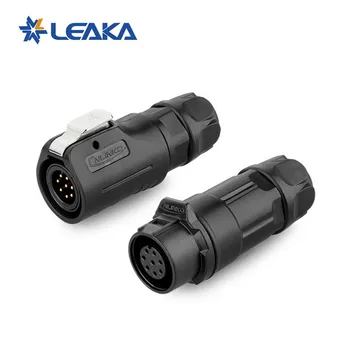 Ip67 Push Pull Waterproof Coaxial Cable Signal Plastic Connector M12 ...