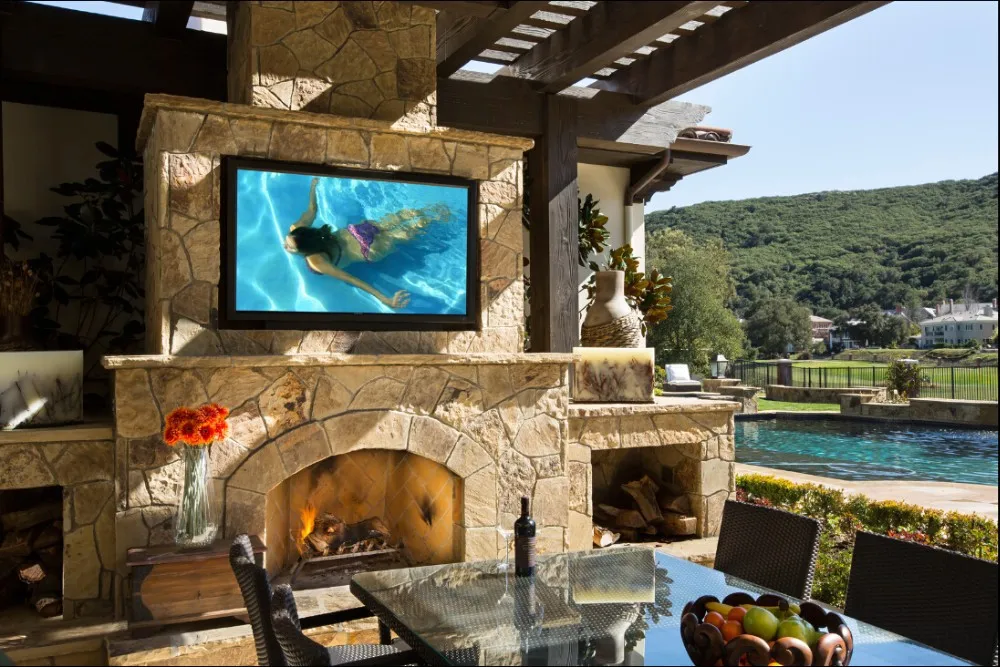 
 Дизайн домашнего и наружного кинотеатра BISINI  