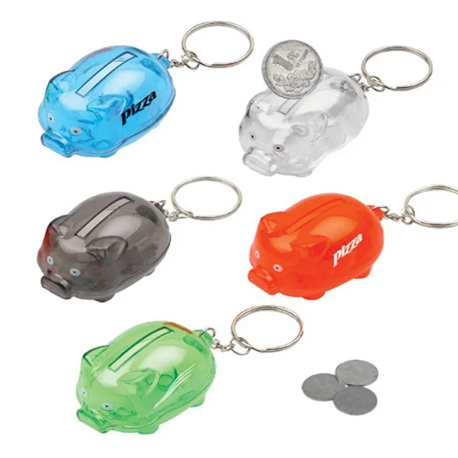 Рекламная пластиковая Прекрасная Синяя свинья-копилка с большим шумом