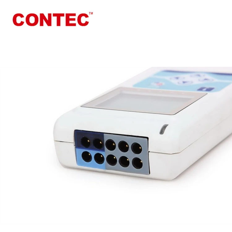 
 CE сертификация Contec TLC5000 монитор ЭКГ 24 часа в сутки tcl5000 12-ведет Холтеру  
