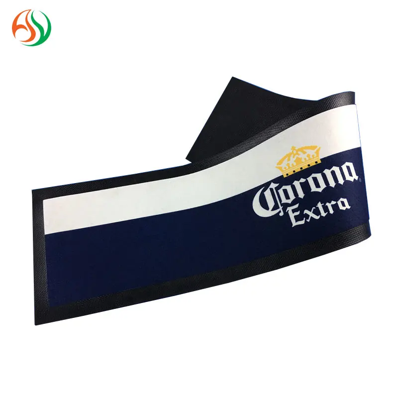 AY Crazy Selling Full Colour Printing Nitrile Rubber Bar Runner