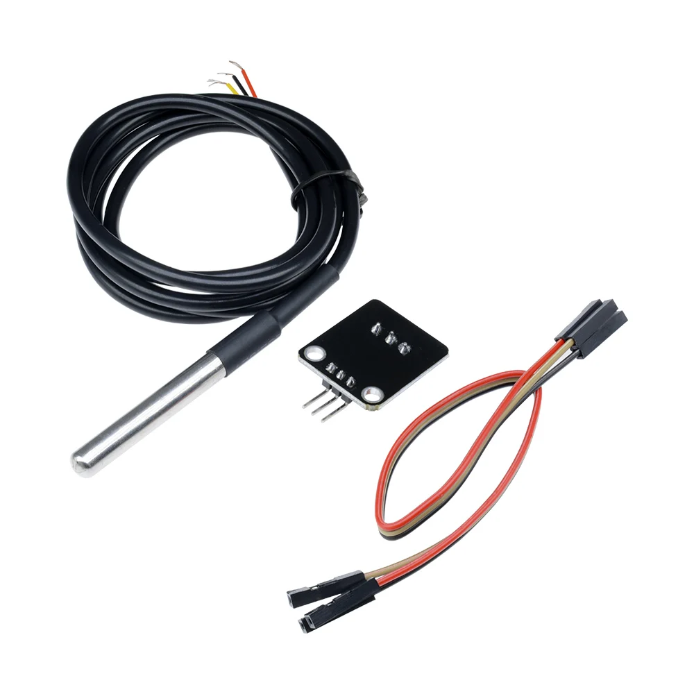 Details about   10PCS DS18B20 Temperature Sensor Module Kit Waterproof 100CM Digital Sensor