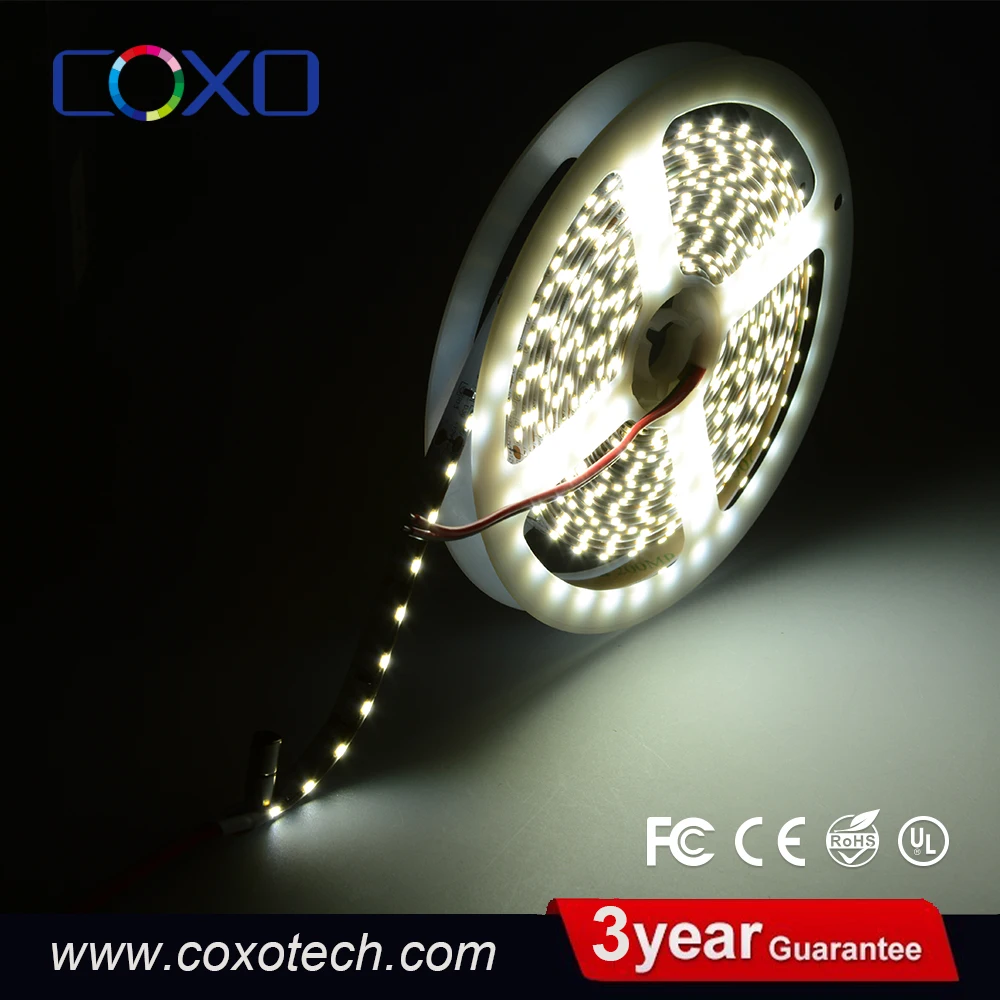 Non водонепроницаемый теплый белый 90 LED / м Гибкая SMD 5630 светодиодные ленты