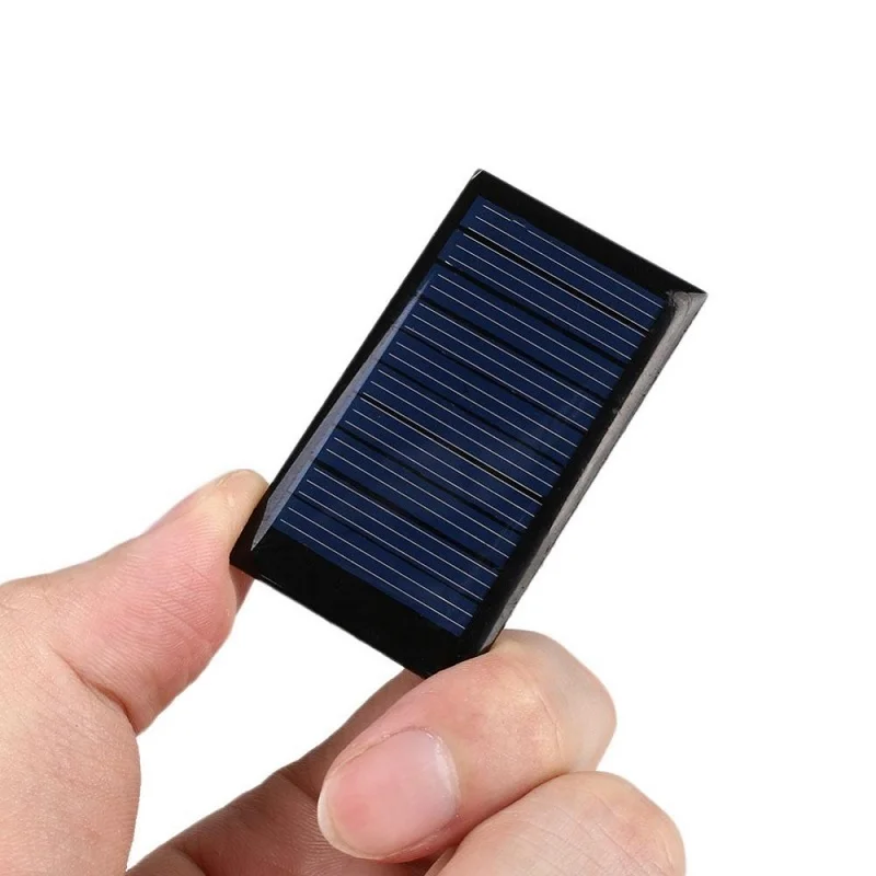 SOONHUA Mini panel solar policristalino portátil 1,2 W 5 V 110 x 69 mm cargador de módulo de alimentación 