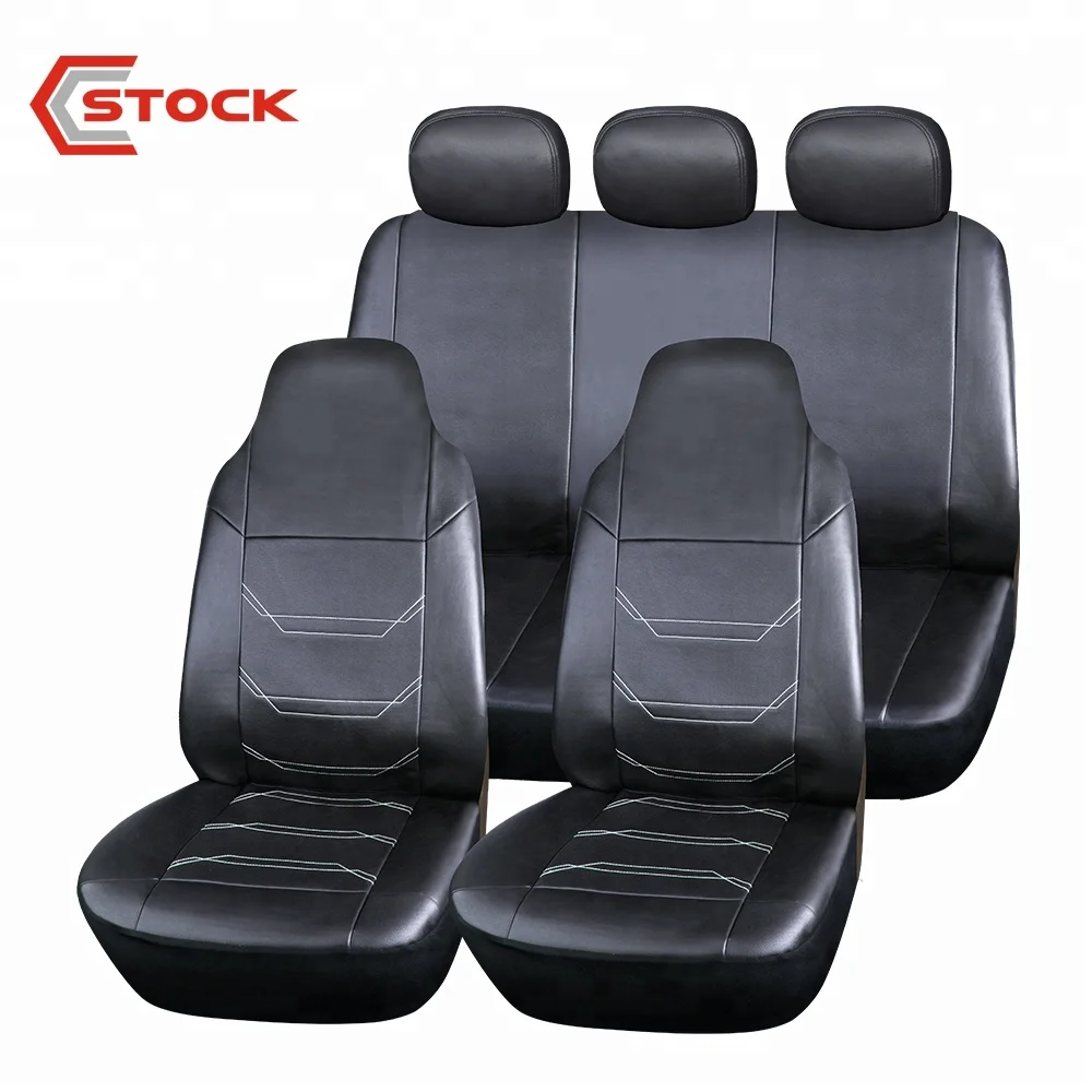 Universal Eco Leather Bench Leather Car Seat Cover Buy Leather Car Seat Cover