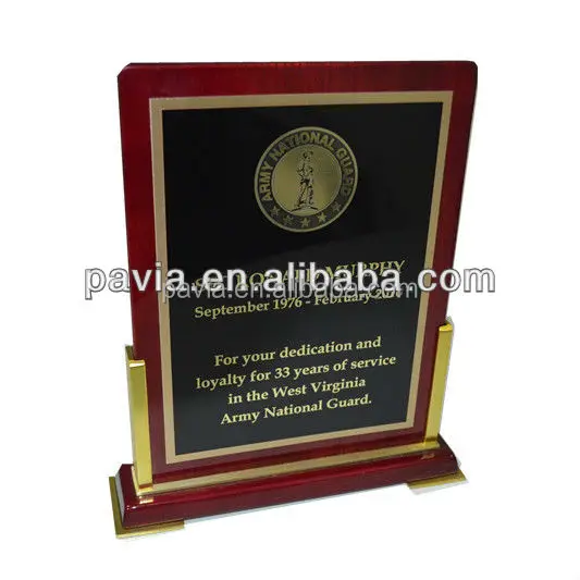 Buy In Bulk New Wooden Trophy Shield Custom Engraving - View #6