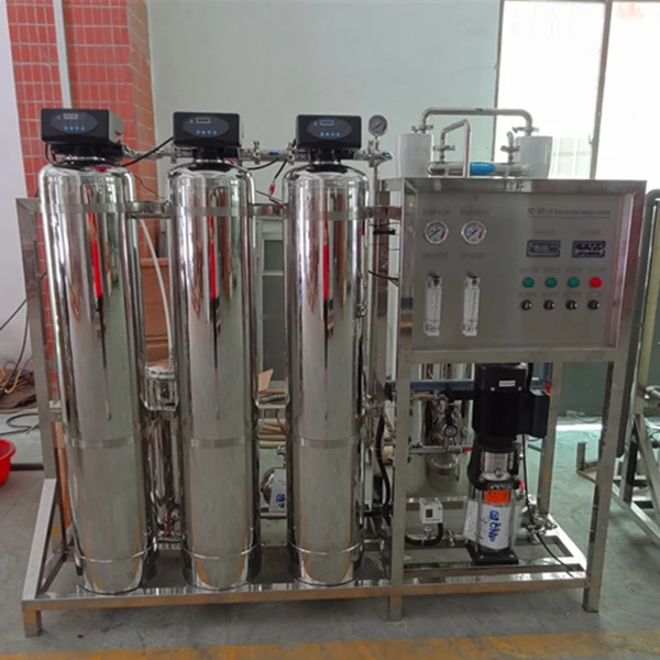 500 LPH Reverse Osmosis Distillation Machine With EDI Best Distilled Water Machine