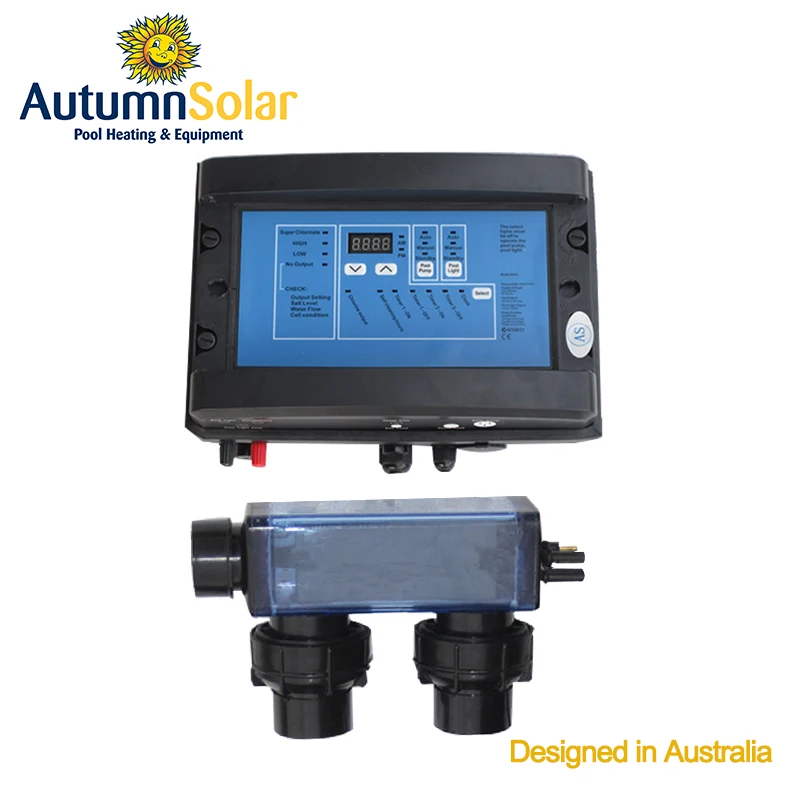 X30CL Titanium Electrode Salt Chlorinator for 80m3 Pool Water