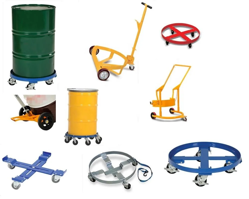 55 Gallon Drum Carts With Handle Industrial Hand Truck Dolly - Buy 55 ...