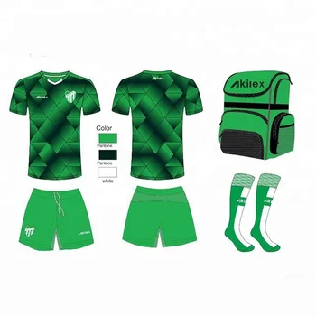 Latest 100% polyester soccer jerseys best quality cheap wholesale football shirt club team kids football kits