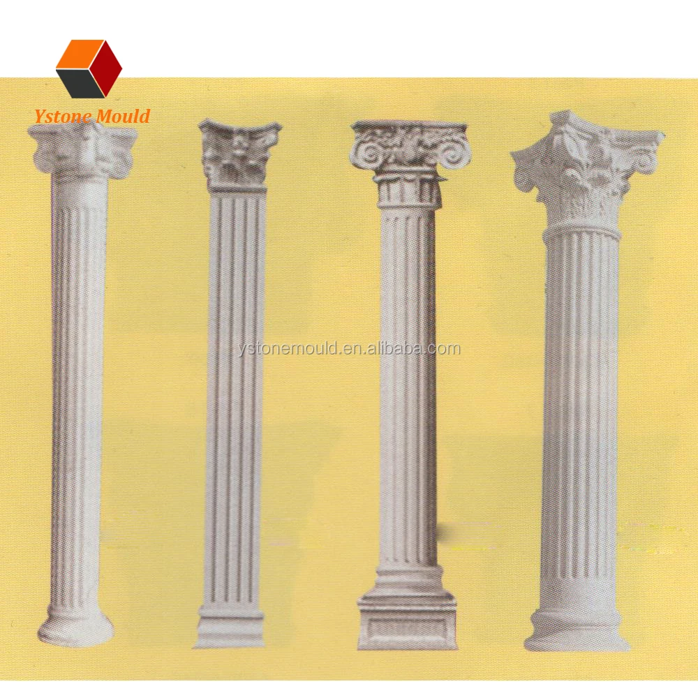 
 Форма для бетона с римскими колоннами  Римская колонна для бетона