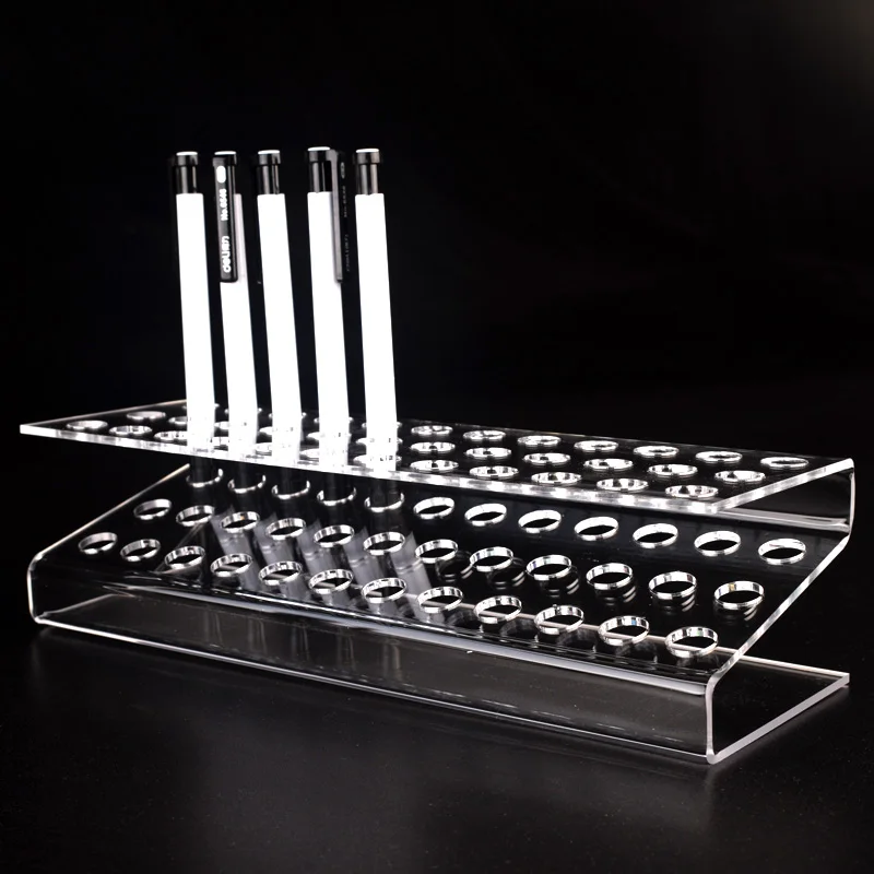 
Прозрачный акриловый пластиковый держатель для ручек на заказ 