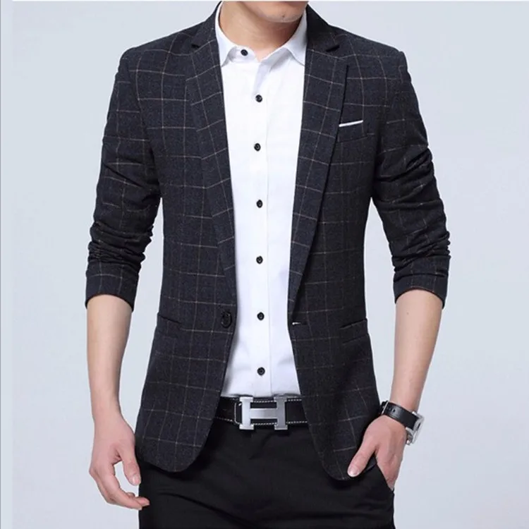 
Деловой костюм, пиджак, Блейзер, куртка для мужчин 