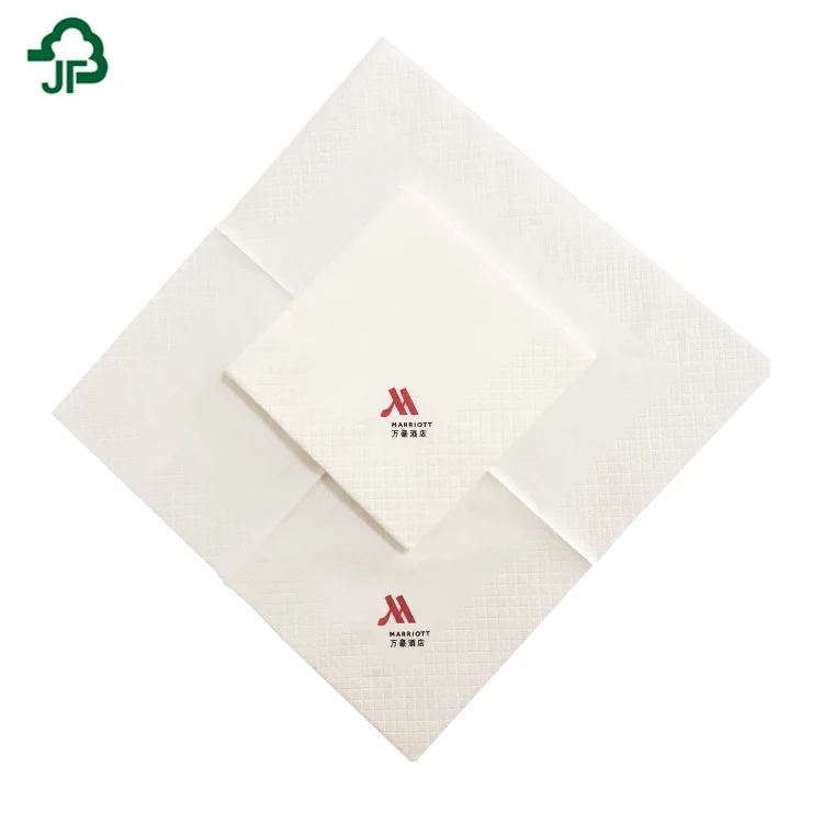 Семейная бумажная салфетка с напечатанным логотипом