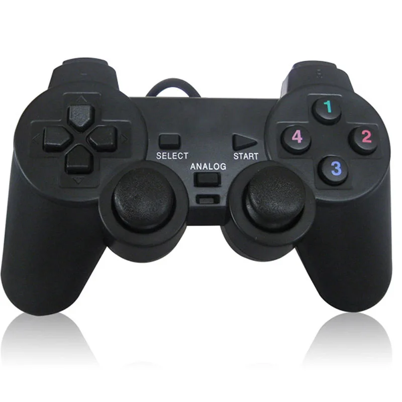 USB Wired Game Controller - Bilgisayar Joystick for PC