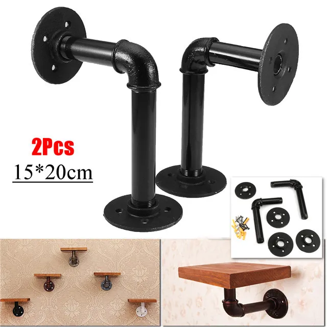 3/4'' Malleable Cast Iron Pipe Fitting Adjustable Pipe Shelving Furniture