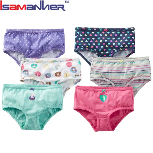 Цена завода дышащий милый мультфильм дети девушка нижнее белье