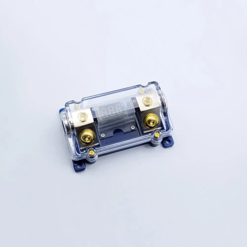 Multi-functional LED Car Audio Mini ANL Fuse Box 4 Way