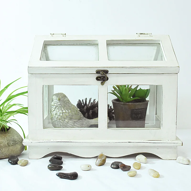 Alibaba.com: Shabby Chic Wooden Garden Greenhouse: rustic design