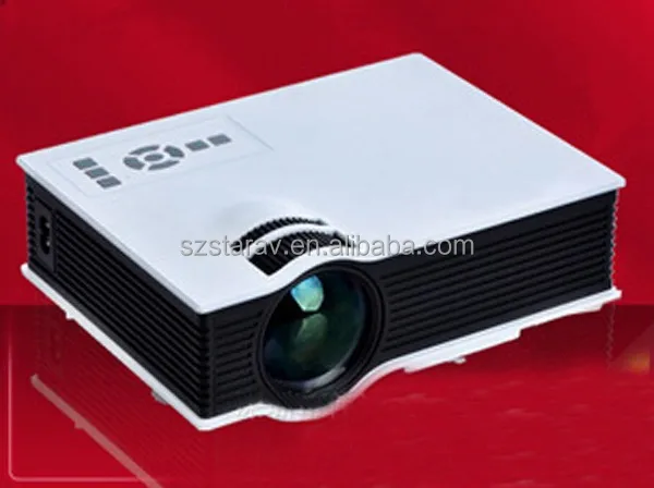 Оптовая цена Горячая Распродажа 800*480 UC40 мини портативный цифровой ЖК-проектор проектор системы домашнего