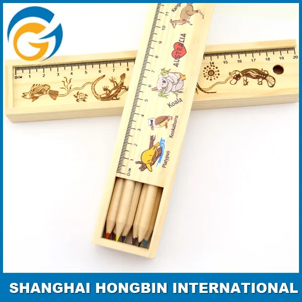12 Colors Two Tip Plastic HB 2B Promotional Color Pencil_voghion.com