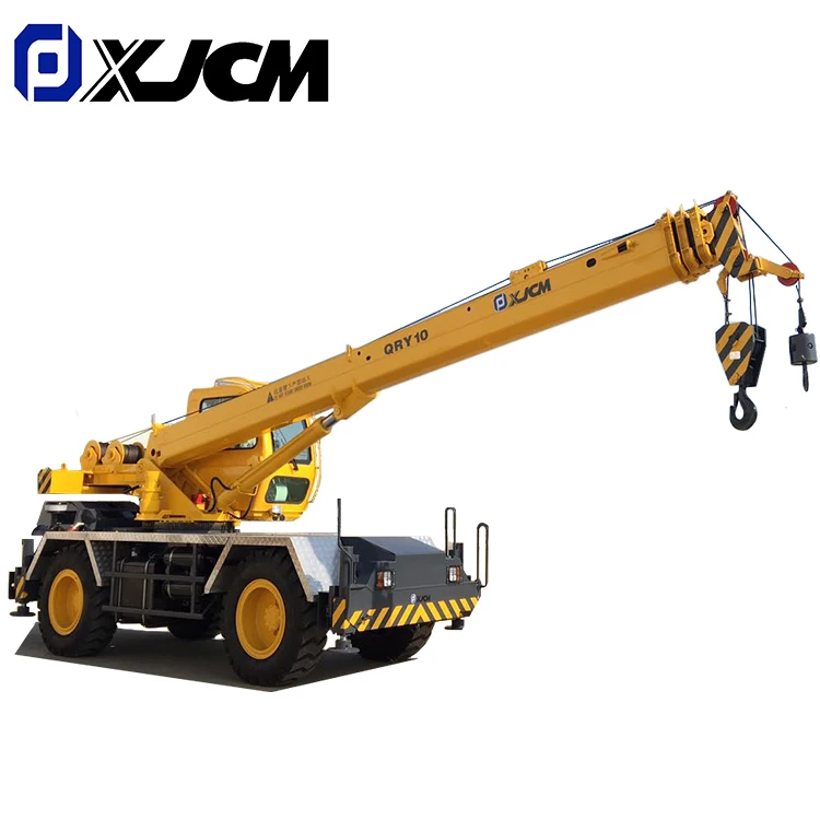 Small 10 Ton Engine Mobile Rough Terrain Crane by XJCM Machinery