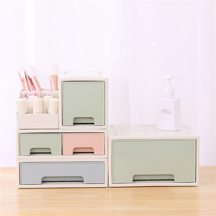 Ebay, лидер продаж, недорогой пластиковый косметический ящик для хранения косметики, органайзер с ящиком в продаже