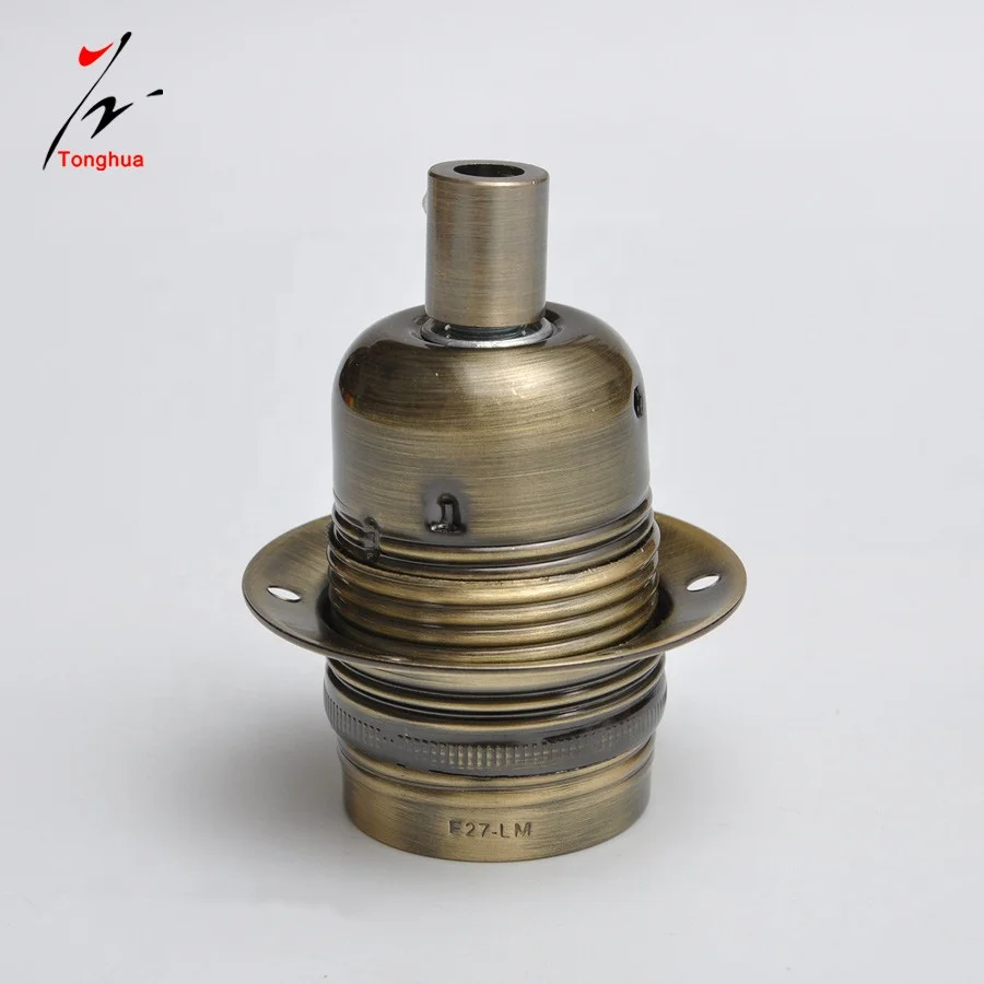 Tonghua M10 Threaded Wire Lock Metal Cable Grips Cable Glands Connectors with Clear Screw Pendant Light Fixtures Strain Relief