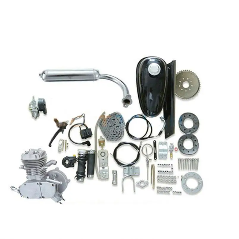High Quality 48Cc 49Cc 50Cc 60Cc 66Cc 80Cc Gasoline Small 2 Cylinder Engine for Motorcycle