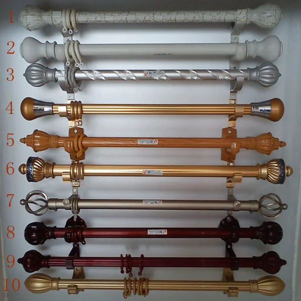 New Style Arabic Window Curtains with Valance