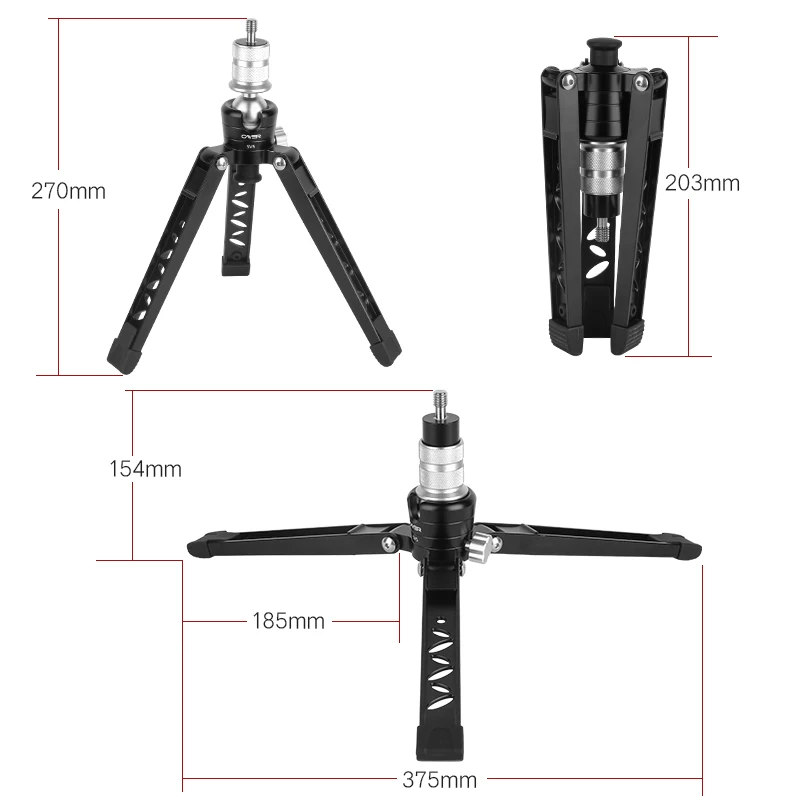 NEW Aluminium Tripod Stand Travelling Heavy Duty Multifunction - View #9
