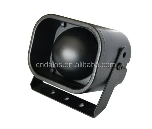 Universal 6 Tone Car Security Alarm Loud Siren Horn 12V Car Alarm Siren