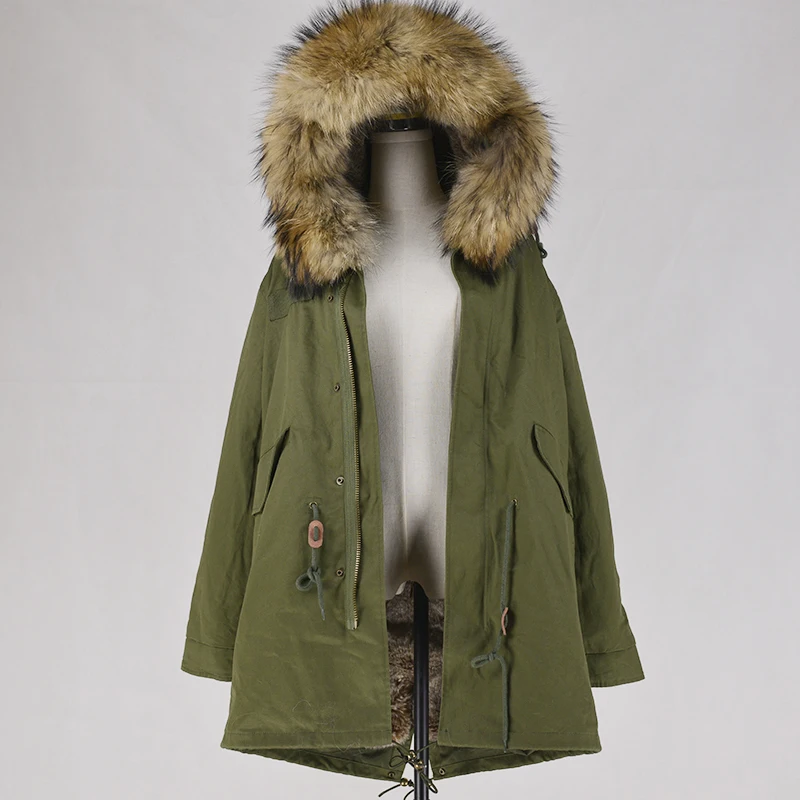 Fur parka. Rongteng Design куртка.