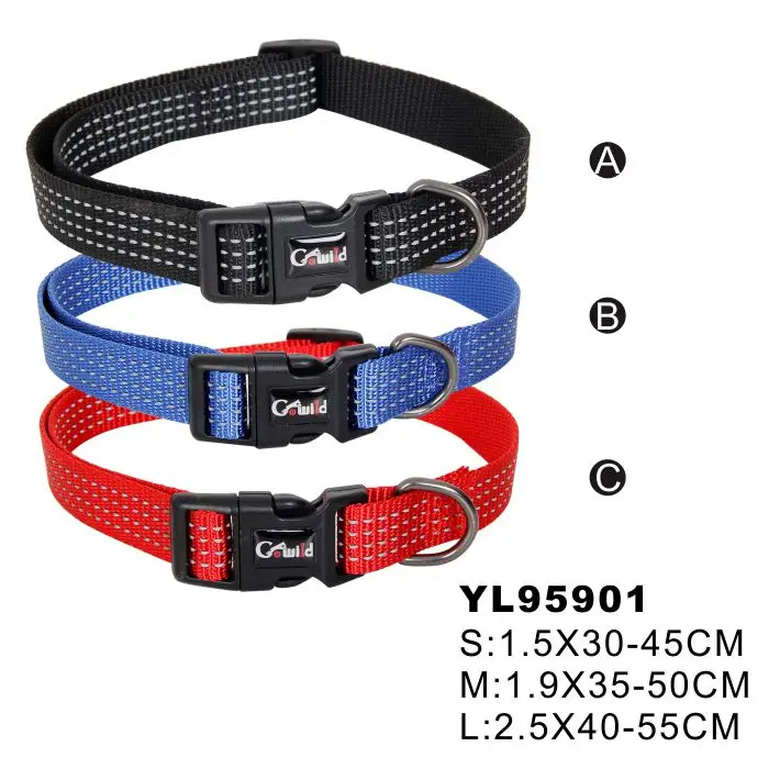 Длительный материала тяжелых Snap клип воротник и поводок и жгут