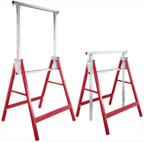 Telescopic Trestle Builders Carpenter Work Bench Saw Horse Folding Tools