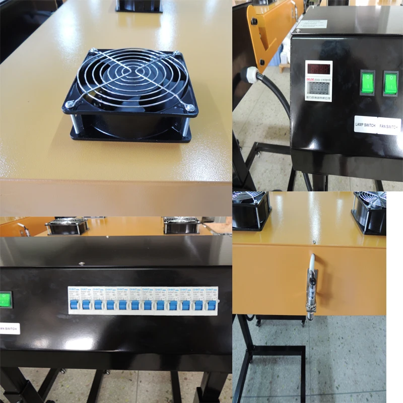 ND6080 Automatic Far-infrared 4 Fans Screen Printing Flash Dryer T-shirt Digital Drying Machine