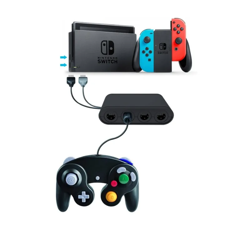 Gc Usb Converter Ngc Gamecube Controller Adapter For Nintendo Switch Wii U Pc Game Accessories Buy Ngc Usb Converter Ngc Usb Controller Adapter Ngc Gamecube Adapter For Switch Product On Alibaba Com