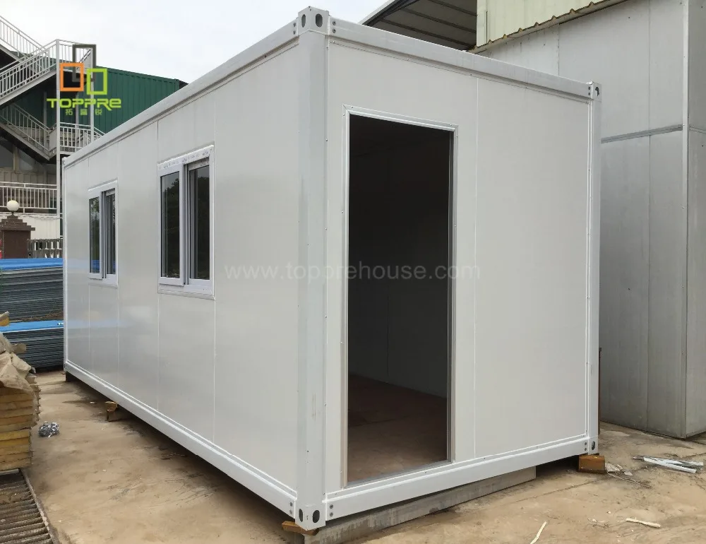 Prefabricated Container Luxury House Habitable Mini Container House Modular Office Building Detachable 1 Bedroom Container Home