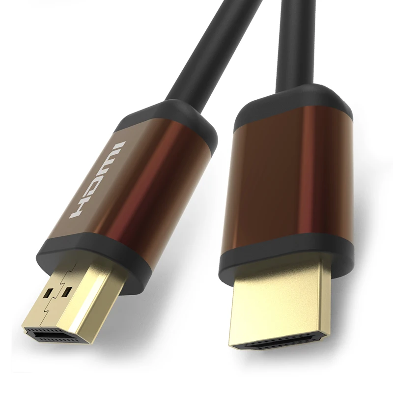 
 Оптовая продажа с фабрики, кабель HDMI в алюминиевом корпусе, поддержка 3D full 4K @ 60 Гц, кабель HDMI-HDMI с Ethernet  