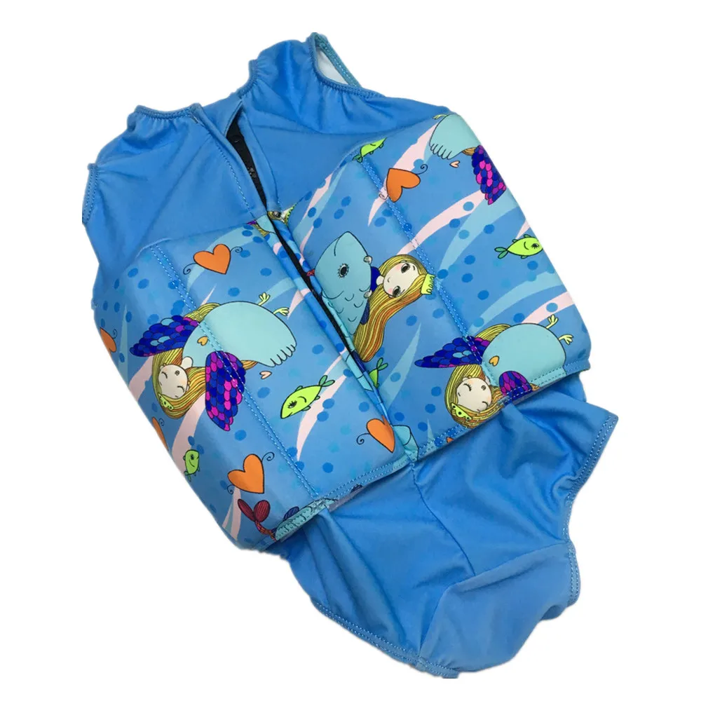 Плавающий купальник для малышей, плавательный костюм для бассейна