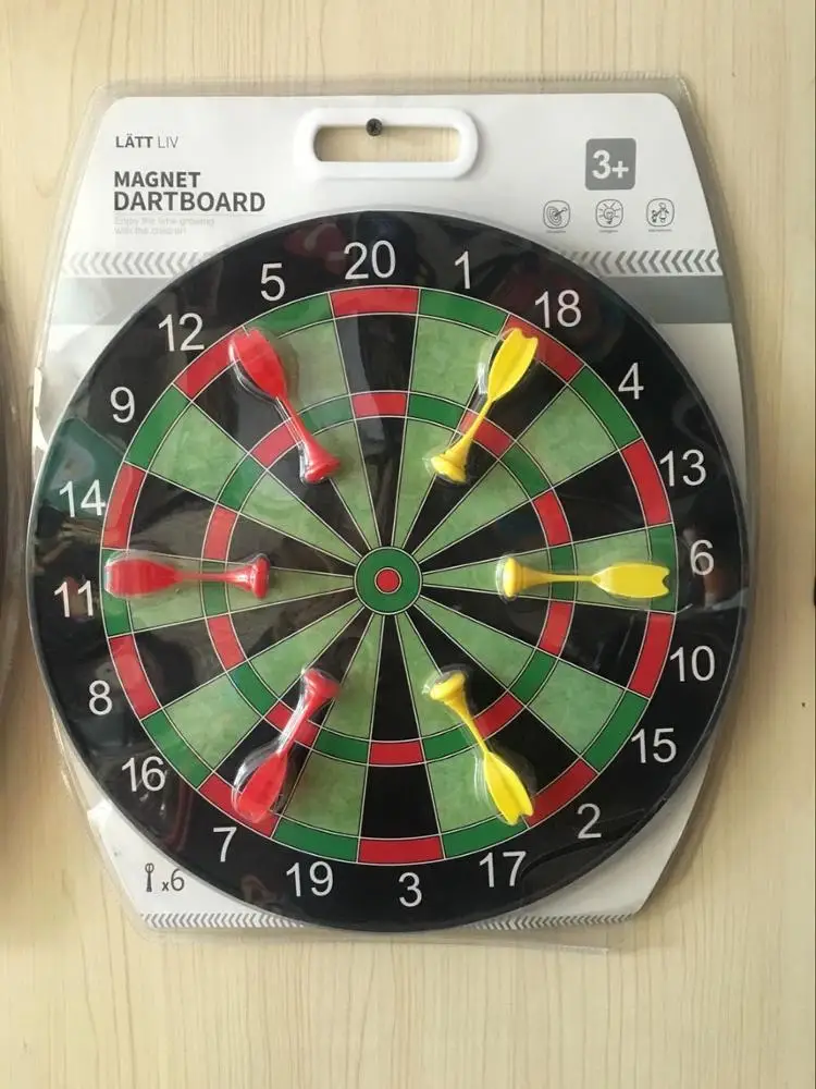 Indoor Colored Plastic Dart Board With Safety Dart Buy Dart Board